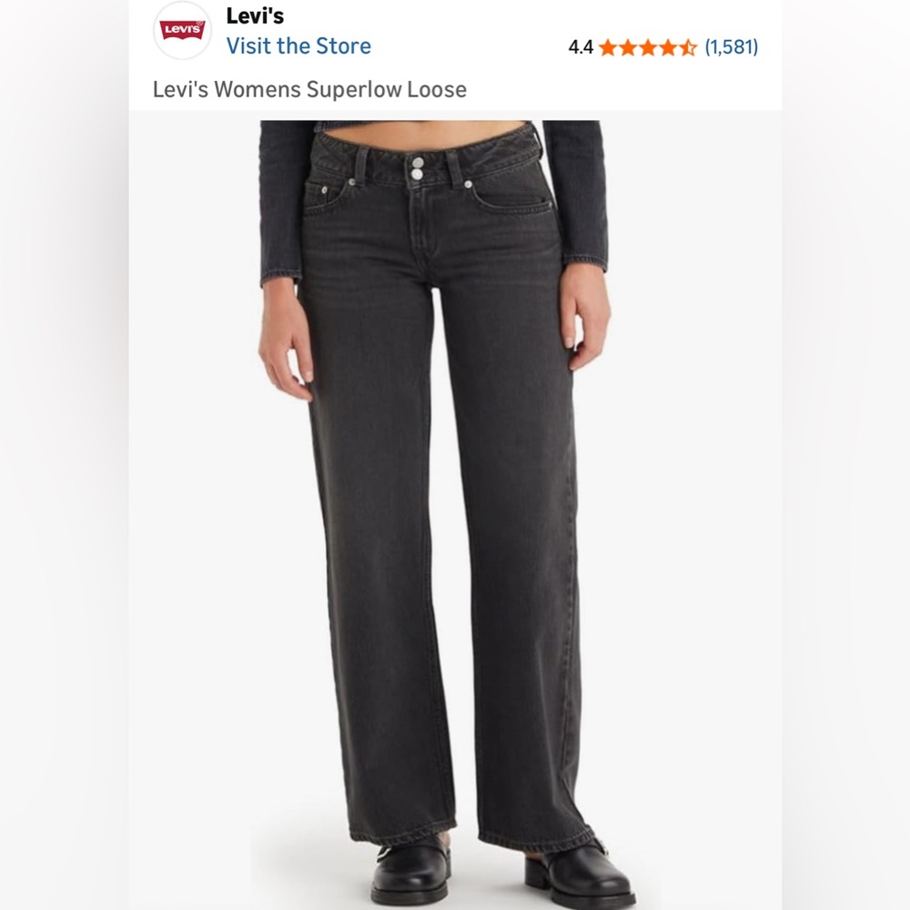 Levi’s women’s superlow loose